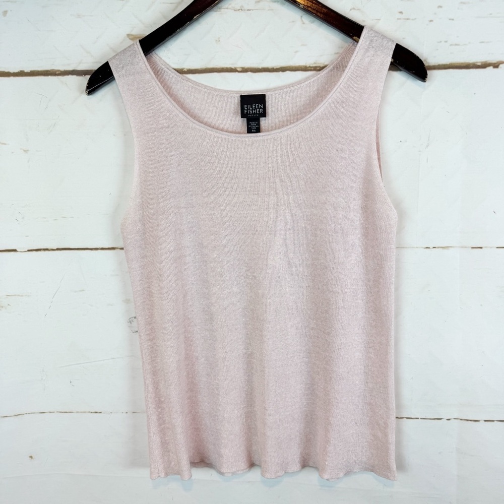 Eileen Fisher | Linen and Silk Blend Knit Tank, MP